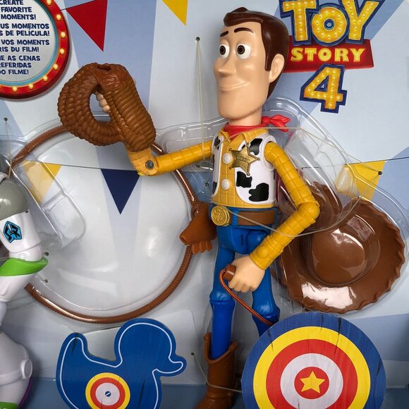 Disney and Pixar Toy Story Woody and Buzz Lightyear  Action Figure Toys 2-Pack - Picture 8 of 15